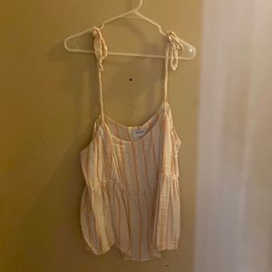 Old navy tie strap tank